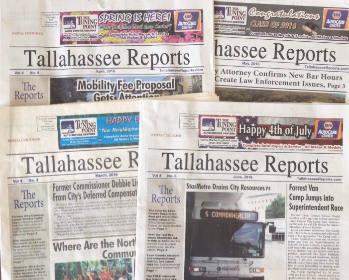 Tallahassee Reports Expands Print Edition, Adds Award Winning Reporter