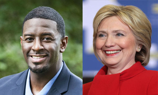 Mayor Andrew Gillum Says Hillary Clinton’s E-mail Scandal was Fake…..Like His