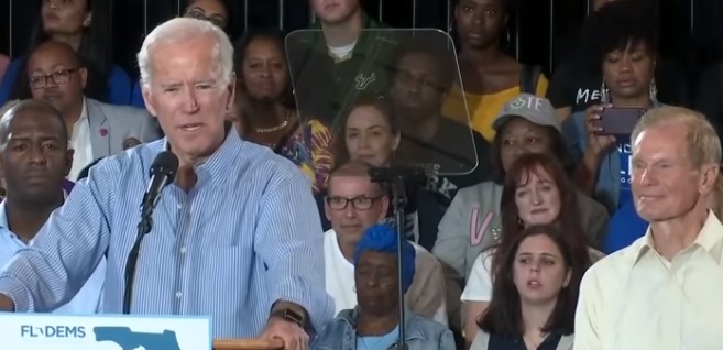 Biden Rallies Democrats for Gillum, Nelson