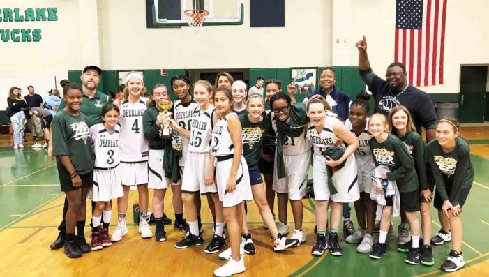 With Eighth Grade Leaders, Deerlake Wins Girls Basketball 2A City Championship