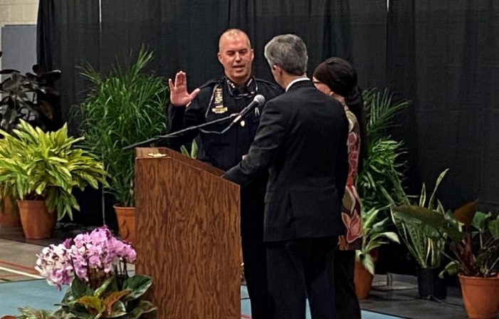 Lawrence Revell Sworn In as Tallahassee Police Chief