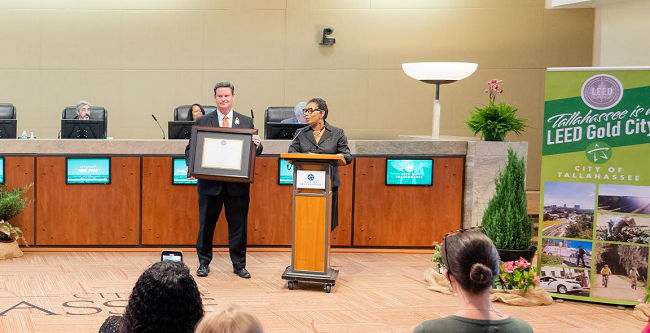 Tallahassee Awarded Coveted LEED Gold Certification