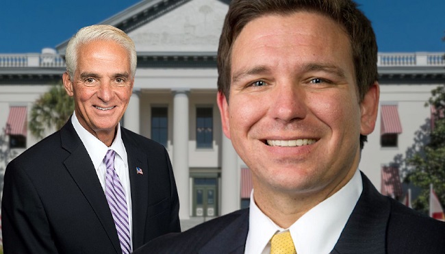 New Florida Chamber of Commerce Poll Shows DeSantis Ahead of Crist