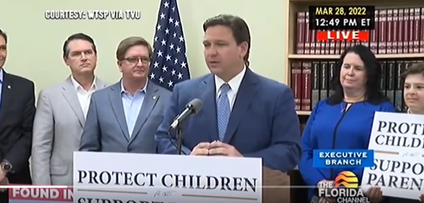 DeSantis Signs Bill on Sexual Orientation, Gender Identity