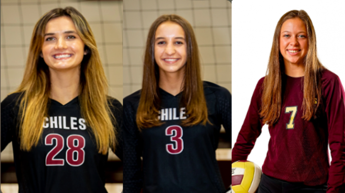 Leon County High School Volleyball Players of the Week: Johnson, Stewart, & Hultquist