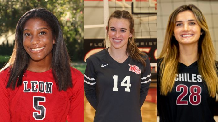 Leon County High School Volleyball Players of the Week: Haggins, Hill & Johnson