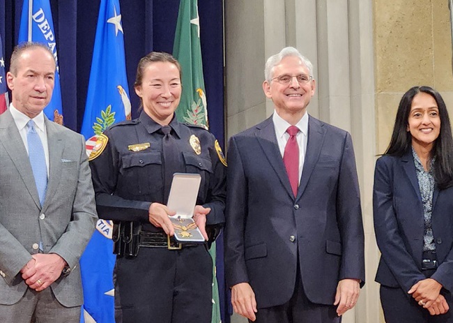 TPD Officer Recognized During Attorney General’s Award Ceremony