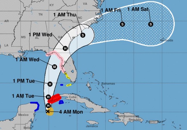 Idalia Could Hit as Category 3 Storm