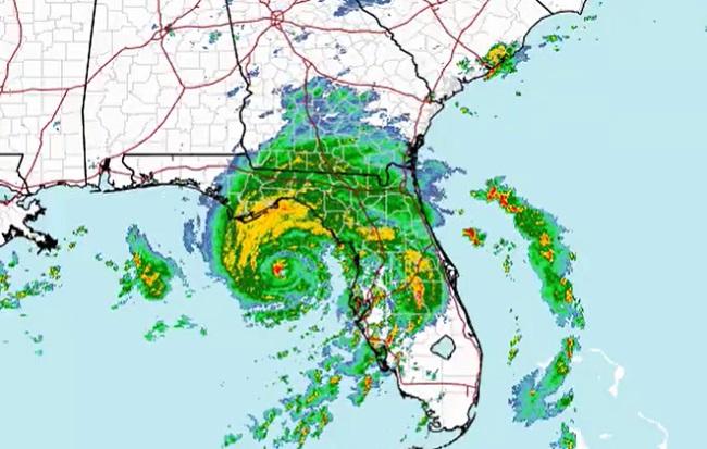 Idalia Wind Gusts Hit 45 MPH at Tallahassee Airport