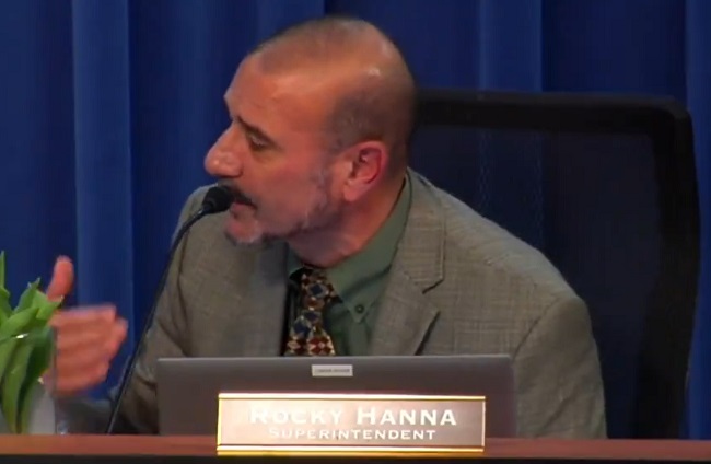 Superintendent Hanna Discusses Financial Challenges, Decreasing Enrollment