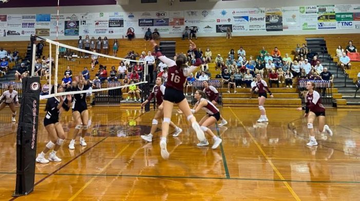 Chiles Timberwolves Top Crosstown Rival in High School Volleyball