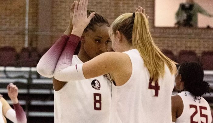 FSUHS Alum Khori Louis Integral Part of FSU Volleyball Team