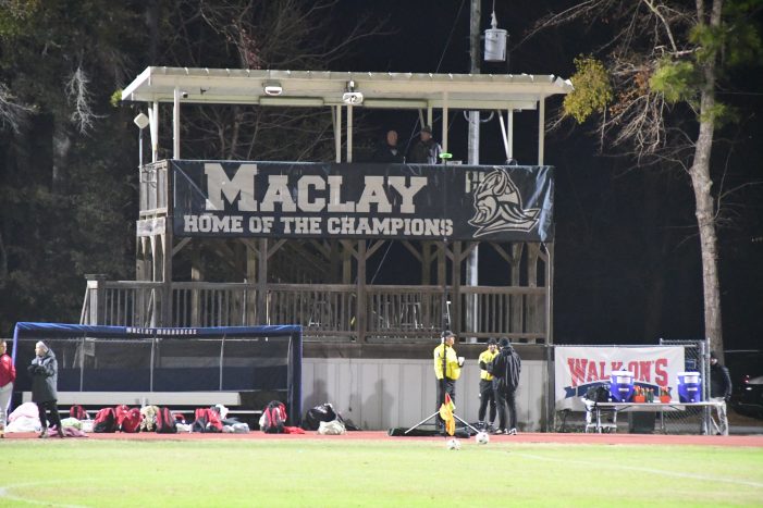 Maclay Soccer Only Leon County Team Left in State Tournament