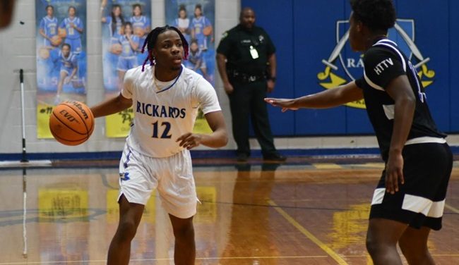 Rickards Boys Basketball Tops Godby, Advances to Regional Finals