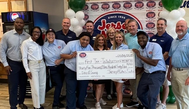 Jersey Mike’s Donates $35K to First Tee Program Jersey Mike’s Donates $35K to First Tee Program
