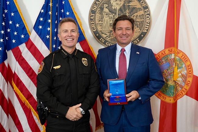 FSUPD Officers Receive Governor’s Medal of Heroism