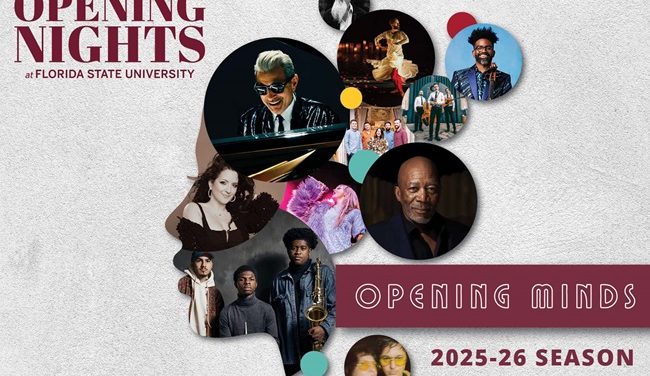 Opening Nights at Florida State University announces 2025–2026 season: ‘Opening Minds’