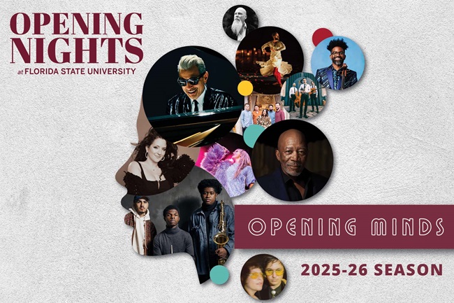 Opening Nights at Florida State University announces 2025–2026 season: ‘Opening Minds’