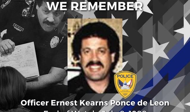 TPD Recognizes Officer Ponce de Leon