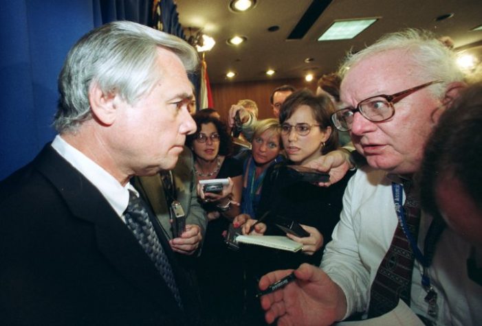 Cotterell, an ‘Institution’ in Political Coverage, Dies