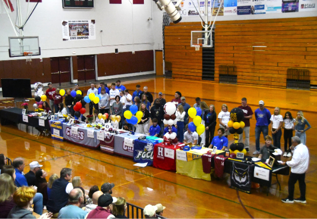 Chiles High School Athletes Participate in Signing Ceremony
