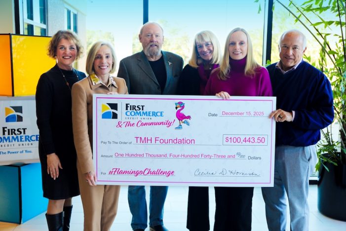 First Commerce, TMH Foundation Raise More Than $100,000 Benefiting Breast Cancer Patients